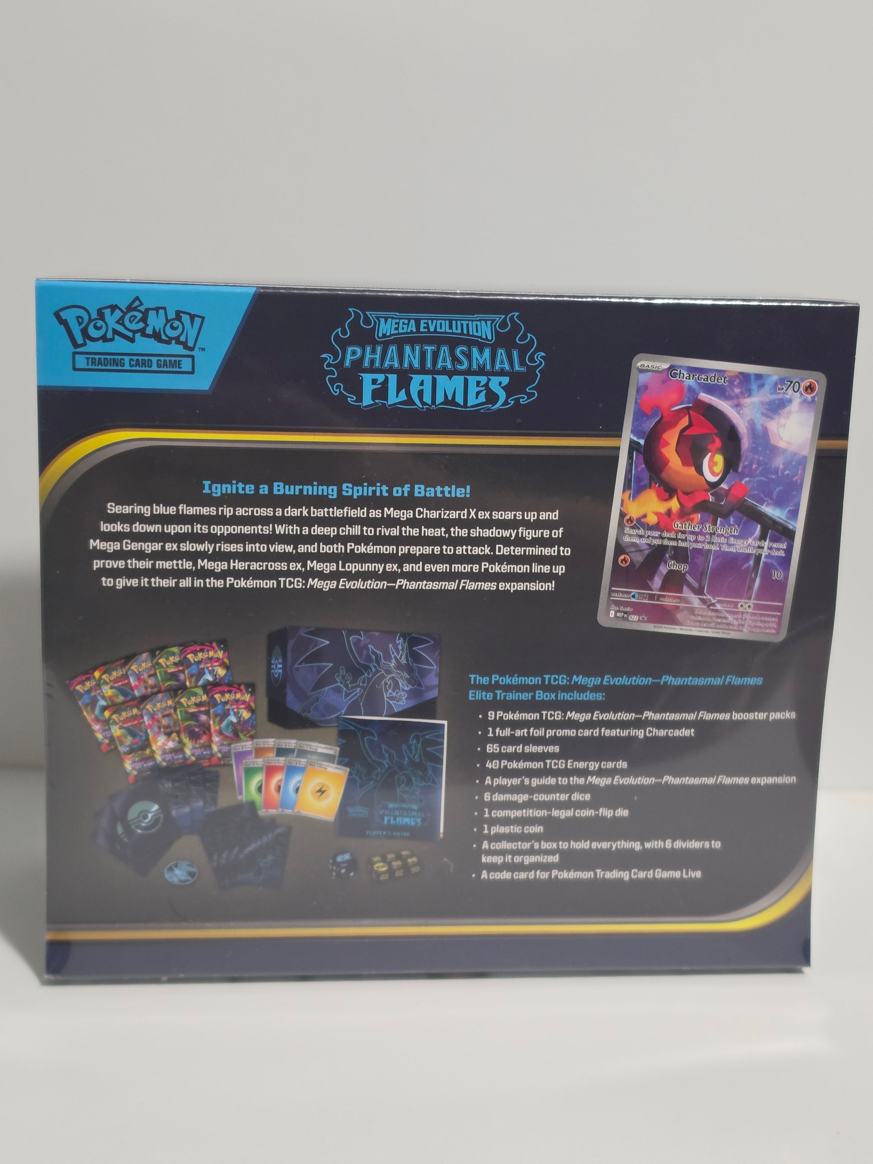 Mega Evolutions Phantasmal Flames ETB