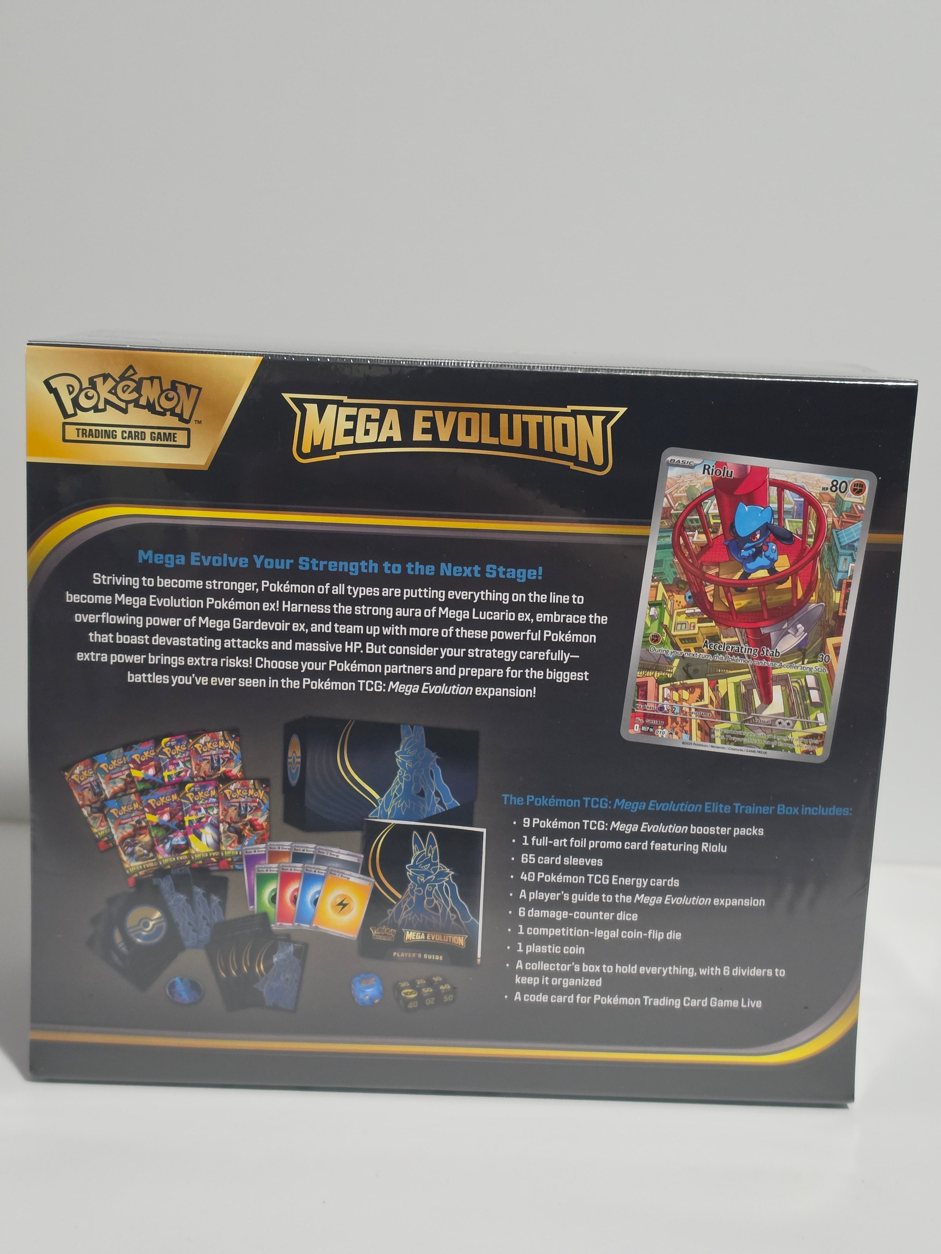 MEGA EVOLUTIONS ETB LUCARIO