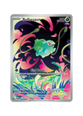 Pokémon trading card featuring Bulbasaur with colorful design