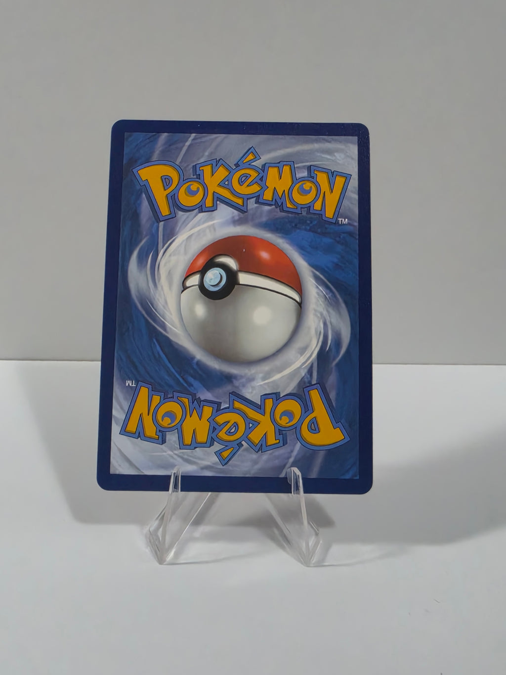 Pokémon trading card with a Poké Ball design on a white background
