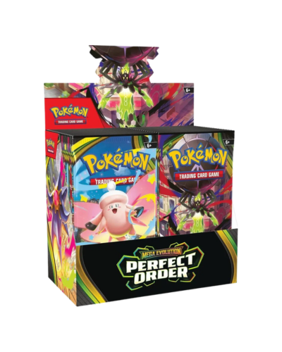 Pokémon trading card game packs with colorful designs on a white background
