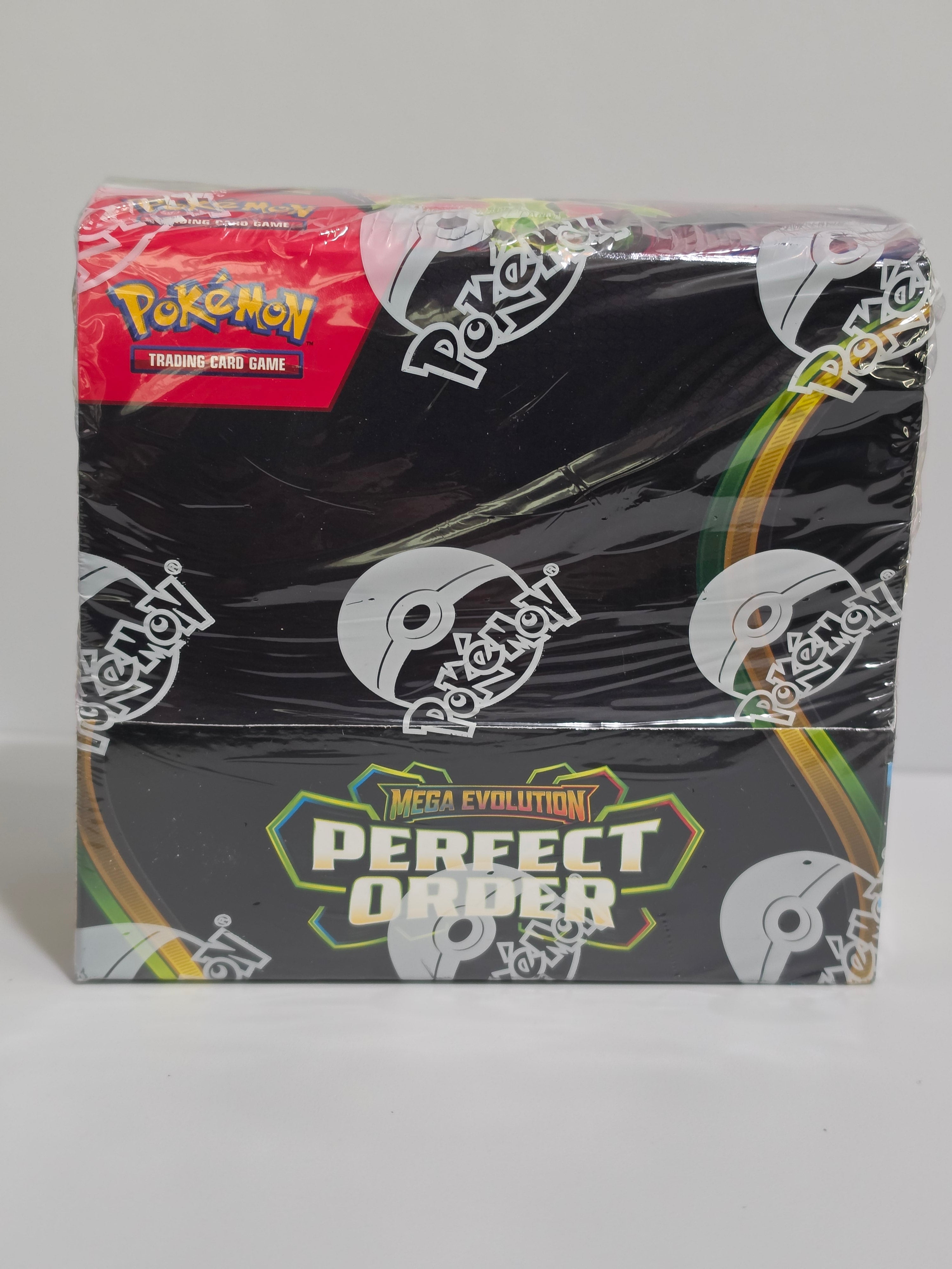 Pokémon trading card game packaging on a white background