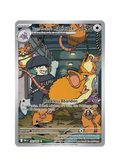 Pokémon trading card featuring a character and Raticate